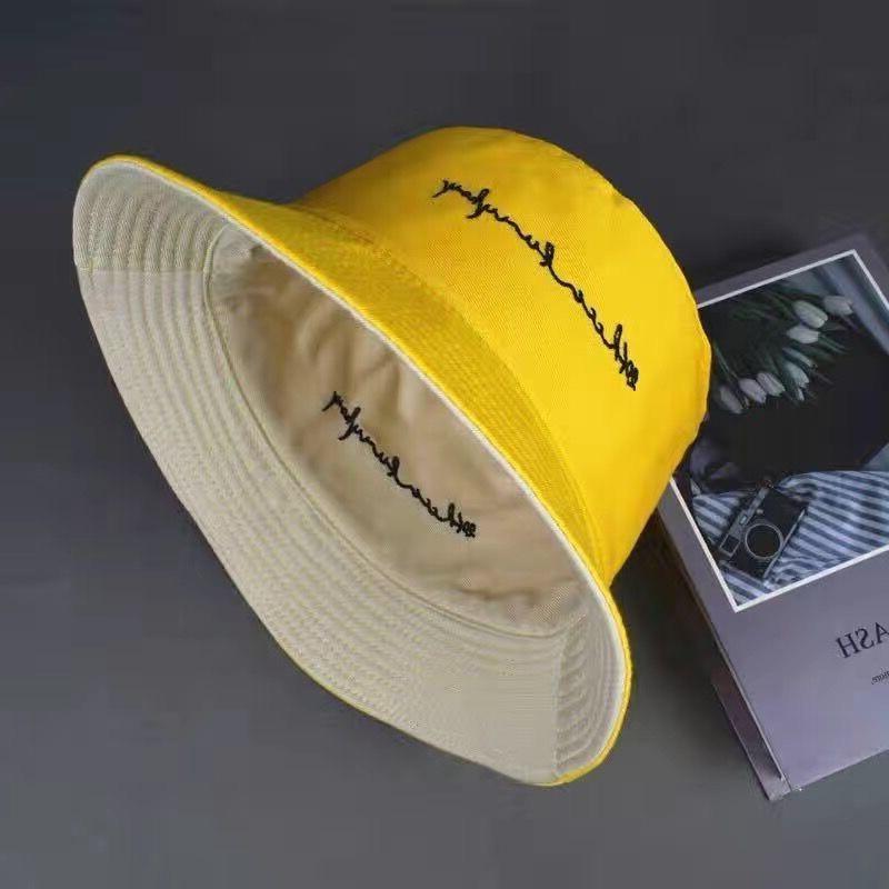 Product Introduction of Mũ Ngư Dân, Phong Cách Mới, Hai Mặt, Màu Trơn Thích Hợp Cho Nam Và Nữ, Mũ Chống Nắng Mùa Hè, Mũ Chống Nắng Thêu Học Sinh, Cho Cả Nam Và Nữ 6
