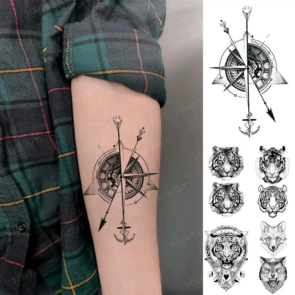 tatto temporer model terbaru QQ isi 2pcs random