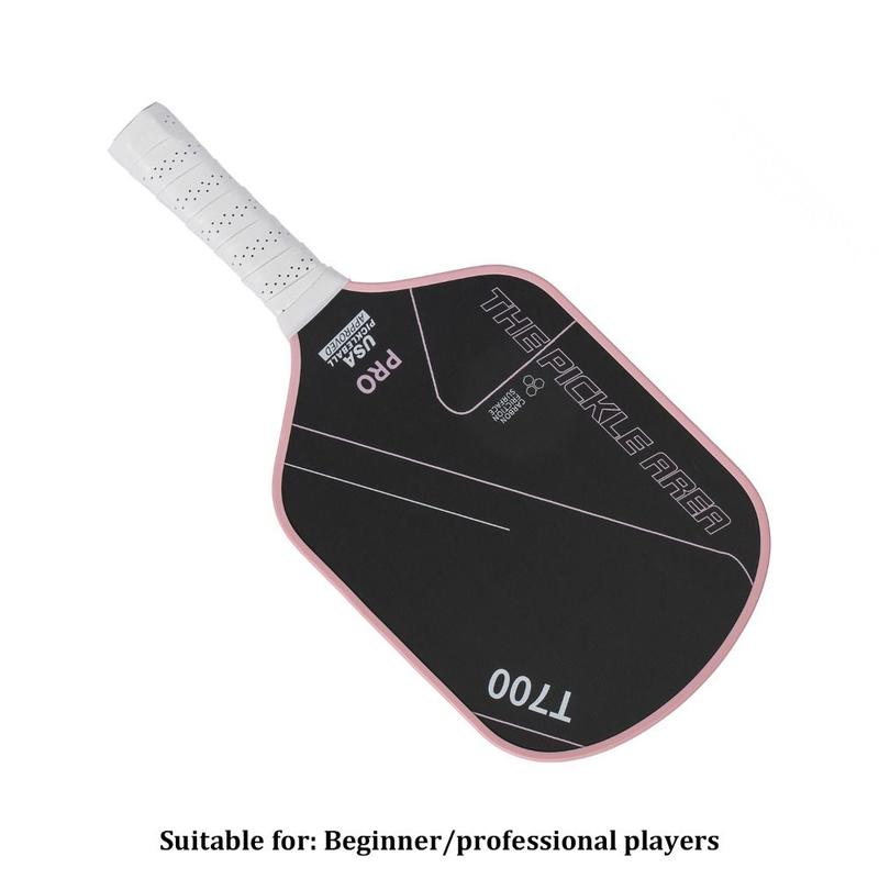 Product Introduction of Durable T700 Pickleball Paddle Carbon Fiber USAPA Approved Pickle Ball Paddle Lightweight Frosted Surface Professional Game Supplies 18