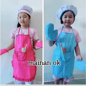 mainan baju kostum chef masak