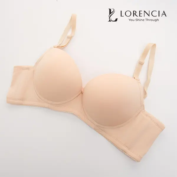 Lorencia áo ngực chất liệu ren mang đến sự thoải mái và mát mẻ xóa tan sự oi bức của mùa hè thoải mái vận động không lo bí bách nữa nha (tặng kèm móc treo chuyên dụng và hộp quà)TK-217 Kem Voi Bra Sen Kem Voi