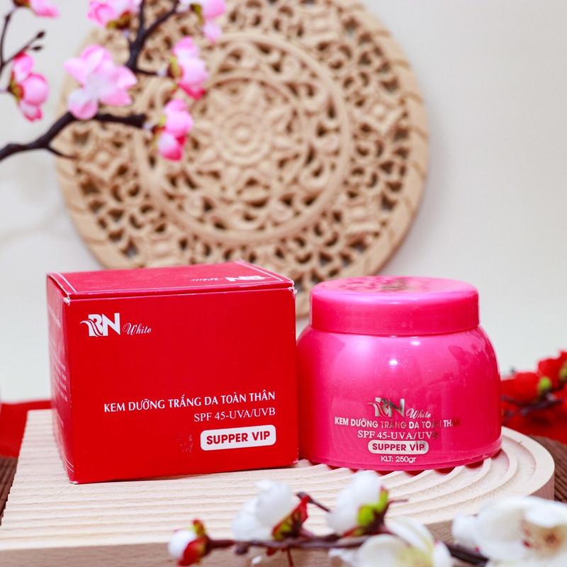 [CHÍNH HÃNG] Kem Body Trắng Da Toàn Thân BN White Dành Cho Chị Em Da Đen, Chai Lì, Da Không Ăn Kem [Hình Thật] Dưỡng Body Nữ Dưỡng Da Body