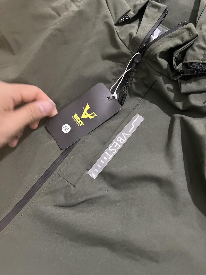 Product Introduction of [ Mua 2 tặng 1 áo Polo] Áo khoác gió tráng bạc chống nước, chống bụi, chống tia uv Nam Menswear Dài Tay Có Túi Jacket 9
