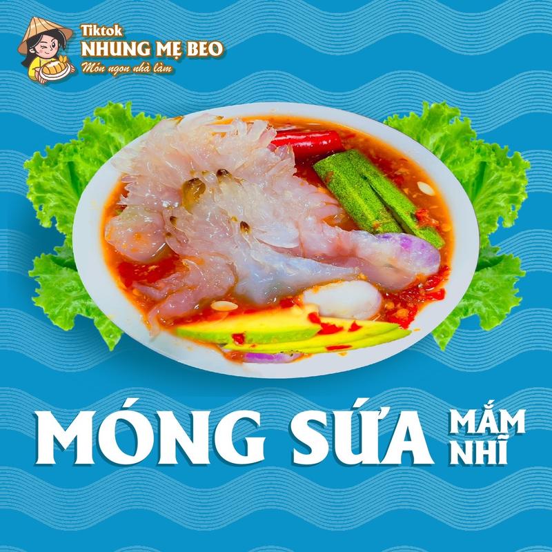 MÓNG SỨA + MẮM NHĨ hoặc MẮM TÔM Nhung Mẹ Beo hàng xuất