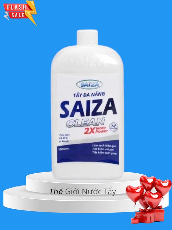 Tẩy Đa Năng Tẩy Cặn CANXI Vệ Sinh Sàn Nhà SAIZA 1000ml Làm Sạch Bề Mặt Sàn Đá…