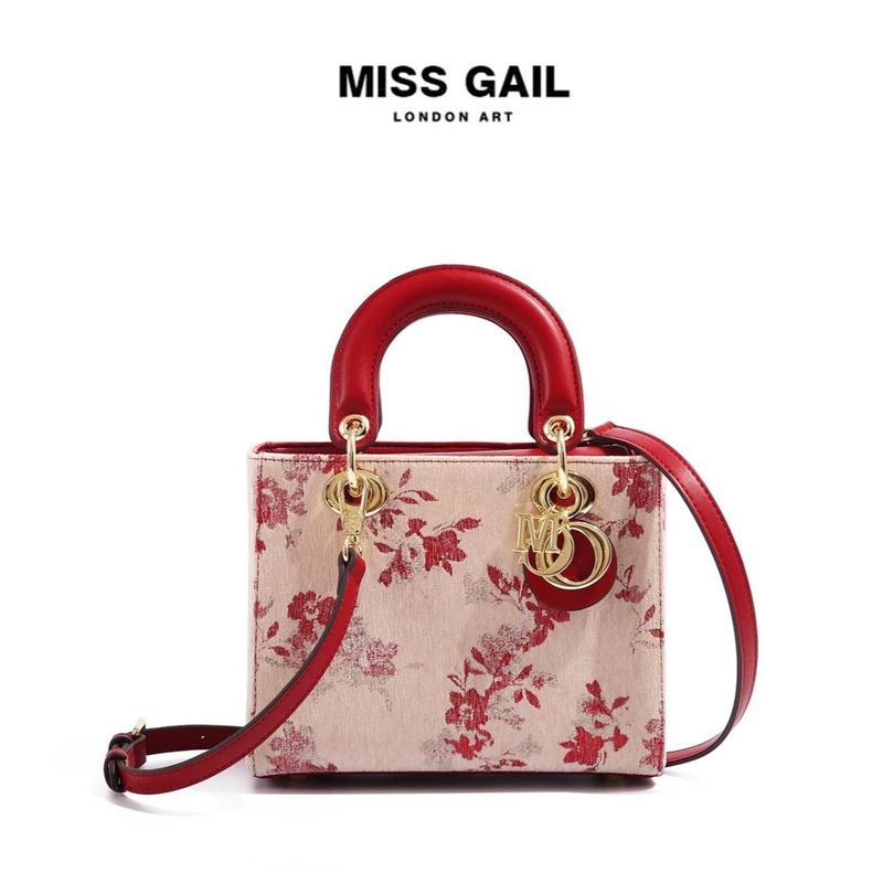 MG1440-5. Túi xách nữ MISS GAIL thương hiệu HongKong thiết kế thanh lịch, sang trọng, đẳng cấp. Full box - Bag