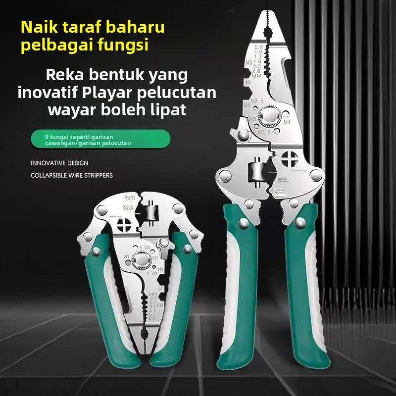 Penjalur Wayar Pelbagai Fungsi Gred Industri Dinaik Taraf Boleh ...