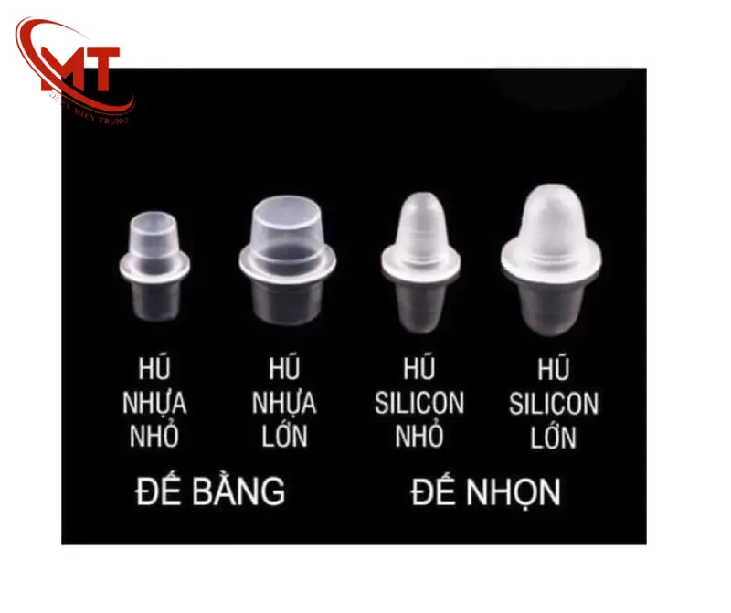 CHUM HŨ ĐỰNG MỰC PHUN XĂM ĐẾ BẰNG – LOẠI TO VÀ NHỎ 2