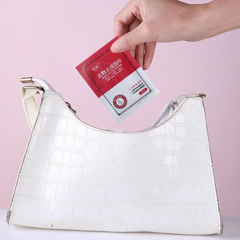 Product Introduction of 20pcs/bag Clothes Cleaning Wipes Down Jacket Stain Wet Wipes Removal Remover T8P2 32