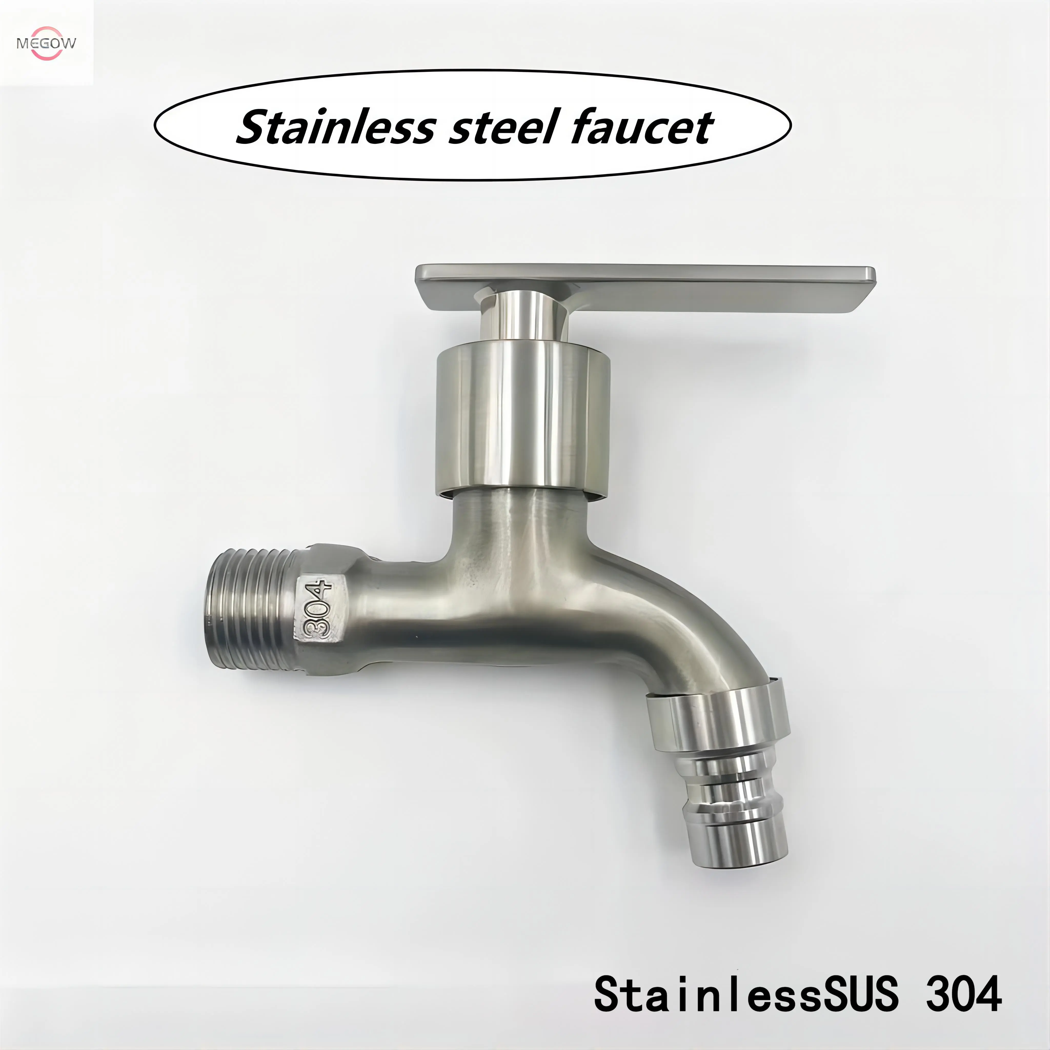 StainlessSUS 304/Keran Taman/Kran Cuci Tembok Dinding/ keran air ...