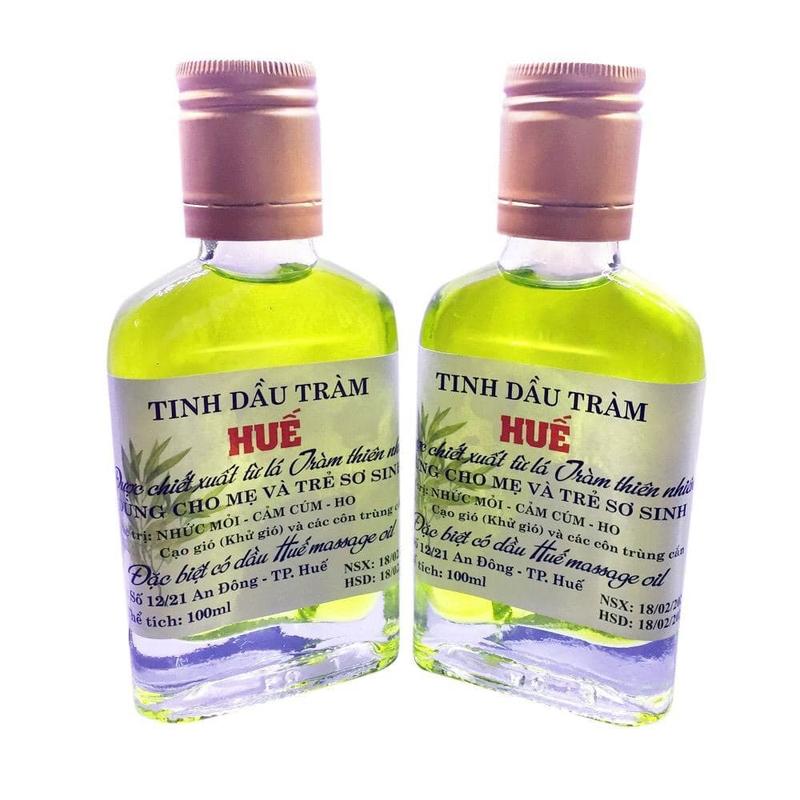 Tinh dầu tràm Huế 100ml cho bé - Dầu tràm thiên nhiên từ Việt Nam