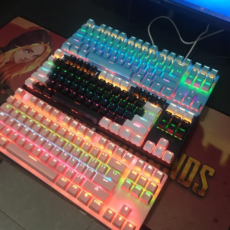 Bàn Phím Cơ K550 LED RGB Nhiều chế độ Màu