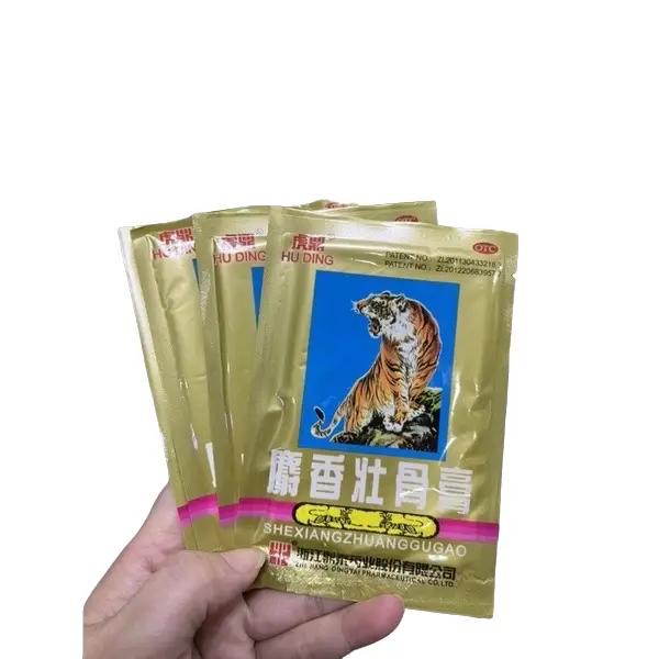 Combo 20 gói cao dán con cọp hổ 5 chữ có lỗ 1 gói 4 miếng x 10