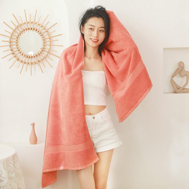 Khăn tắm to 70x140cm cao cấp xuất hàn Basic, thấm hút nước tốt, không bám bông, dày dặn