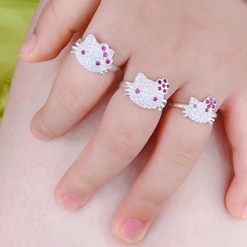 Nhẫn trẻ em b.ta kiểu dáng dễ thương cho bé gái từ 1.5-5 tuổi TMJ 0