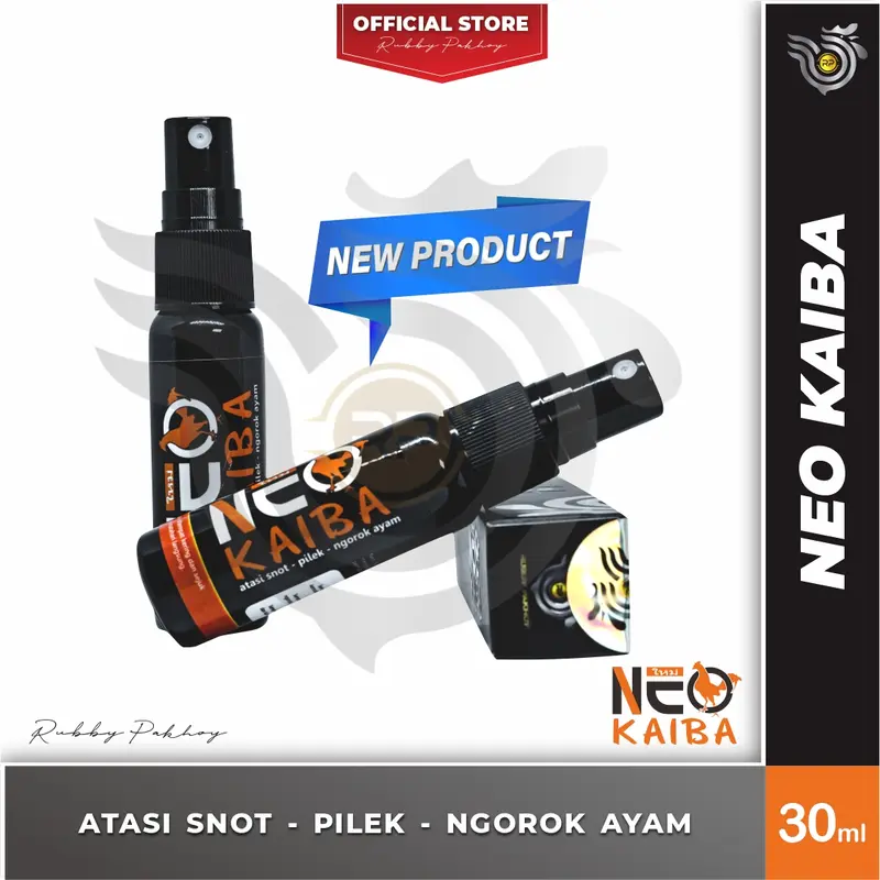 NEO KAIBA Obat Ayam Ngorok, Snot dan Pilek - Herbal Extra Food Grade 1