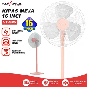 Advance Votre Kipas Angin 16 INCH VT-1605 Stand Fan Kipas Angin Murah Promo Kipas Angin Berdiri Garansi Resmi 1 Tahun