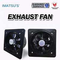 Gambar IMATSU'S Exhaust Fan 10 Inch 220V 2 Speed Butterfly Damper Kipas Ventilasi Dinding Ducting Dapur Toilet dari CKE Fan Official Kota Administrasi Jakarta Barat 3 Tokopedia