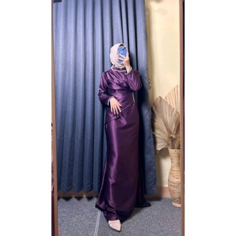 DRESS PESTA - DRESS WISUDA - GAUN PESTA - GAUN KONDANGAN - GAUN MUSLIMAH - DRESS PAYET - DRESS BUSUI - DRESS BUMIL Cantik 3