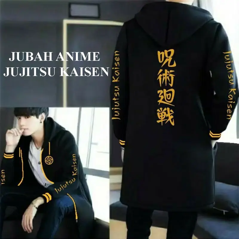 jaket sweater TOKYO JEPANG - jaket anime saringgan - jaket jubah anime tokyo - jaket anime jepang model jubah akatsuki jepang saringgan - jubah serial anime real pick 6