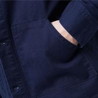 Gambar CELCIUS Collar Jacket LIN001642C Navy - S dari Celcius Official Kota Bogor 4 Tokopedia