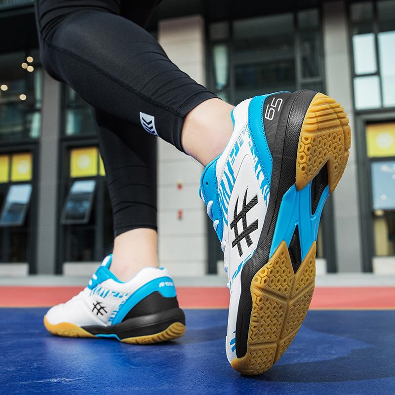 Product Introduction of Badminton Shoes 2024 Spring New Breathable Tennis Shoes Non-slip Sports Shoes Volleyball Shoes Outdoor Sports Shoes 4