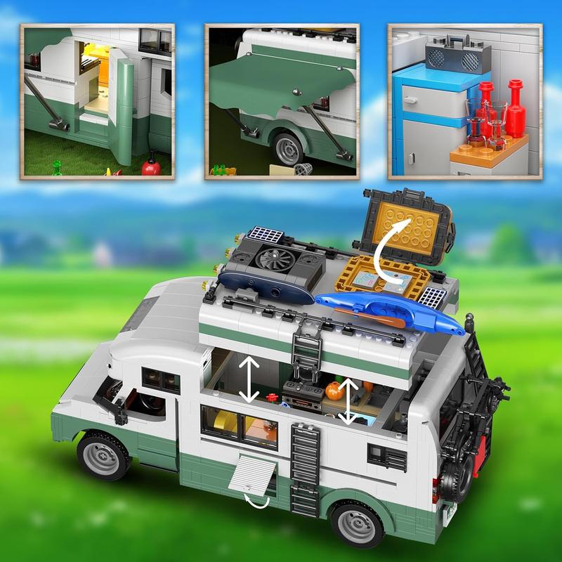 Lego Truck Bed Camper Buy Hamleys Lego Holiday Camper Van For Kids