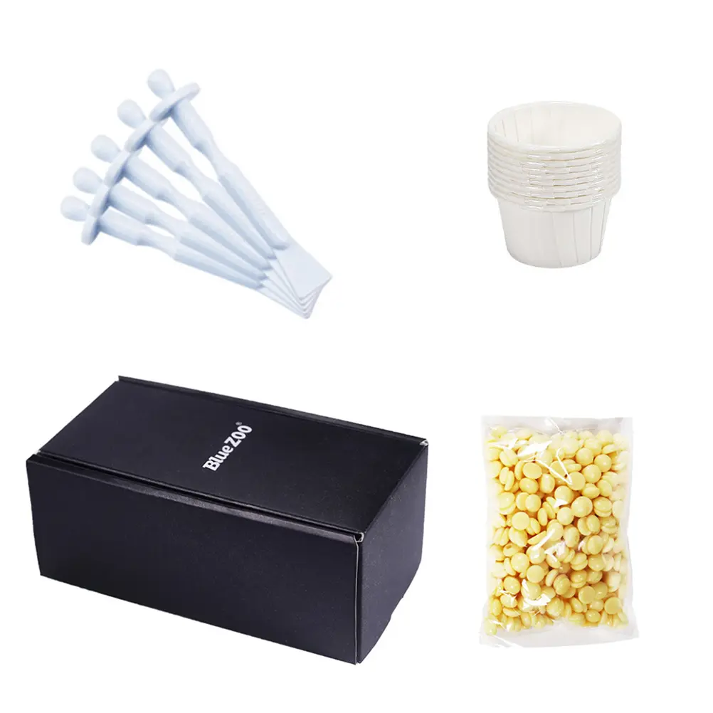 Hair Removal Kit Nose Waxing Tool Mens Man Body Depilatory Suite Pp