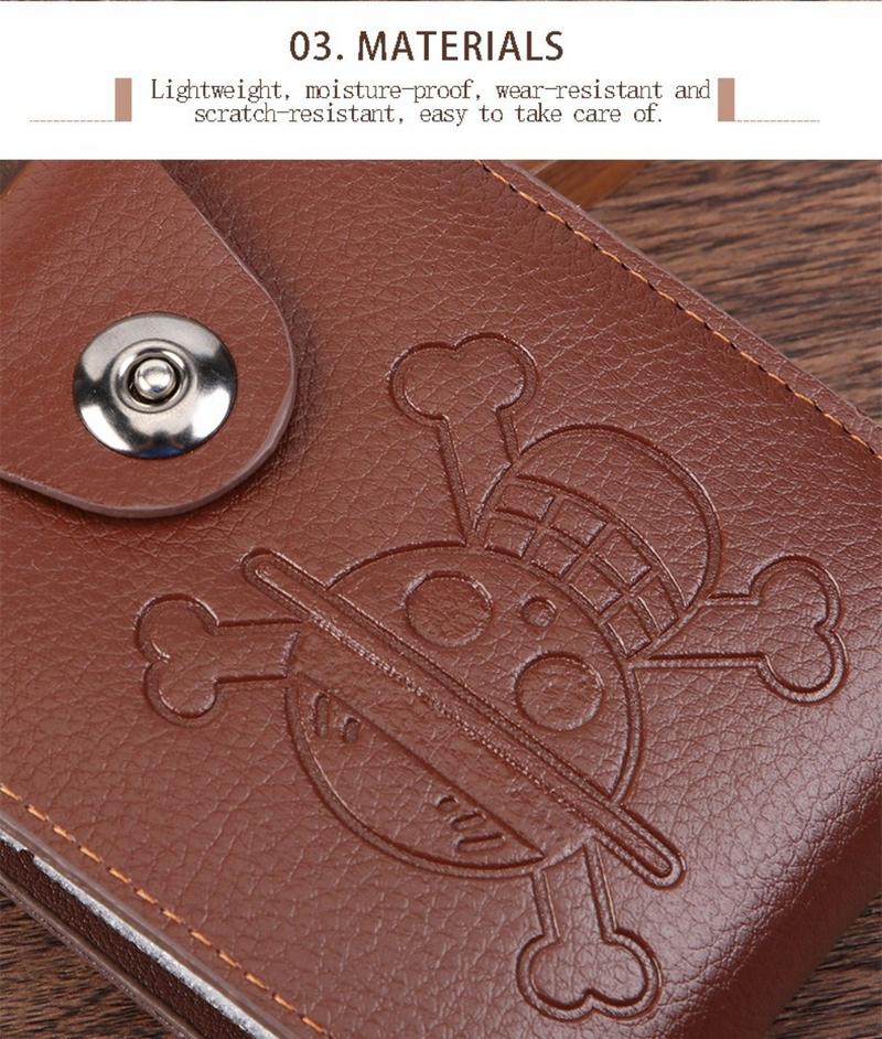 Product Introduction of New men's wallet, zipper multi-card position trendy cartoon short wallet 10