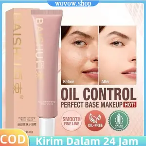 Makeup Primer Invisible Pore Soft Focus Makeup Base Cream Menyamarkan Pori - Pori Garis Halus Kerutan Mengurangi Noda Hitam Base Make Up Tahan Lama Menyatukan Warna Kulit Wajah Waterproof Sweatproof Tahan Lama Sepanjang Hari Untuk Semua Jenis Kulit