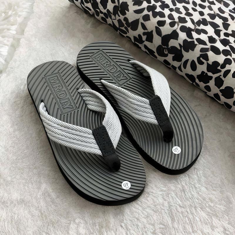 Dép Xỏ Ngón MR D.I.Y Đế Vân Nổi, Làm Bằng Chất Liệu Cao Su Cao Cấp, Chống Trơn Trượt Mài Mòn Đế Bằng Nam Đồng dép  lào sanpham moi