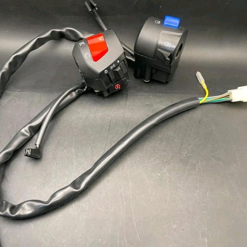  Bộ cùm công tắt Fz V2 tích hợp nhiều chức năng lắp nhiều dòng xe máy xe điện - Phụ kiện 