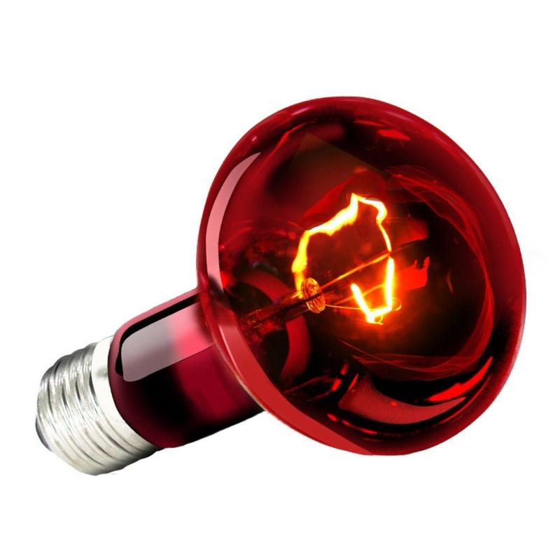 Product Introduction of Heat Preservation Light UVA Led Pet Heating Lamp Infrared Adjustable UVA Day Night Bulb 4 Kinds 25W/50W/75W/100W Reptile Heat Bulb Lizard 51