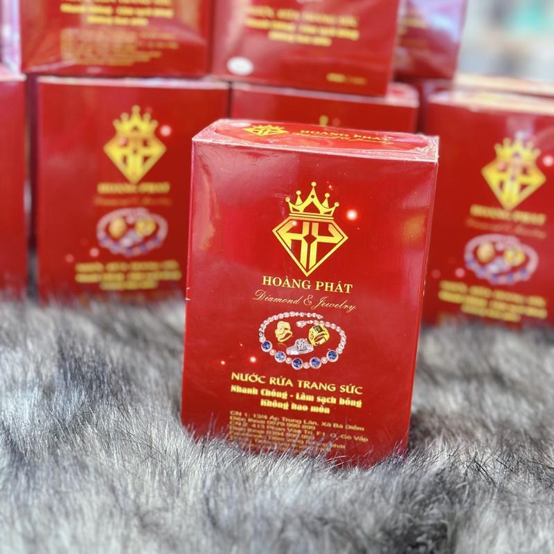 Product Introduction of Dung Dịch Nước Tẩy Rửa Làm Sạch Trang Sức Độc Quyền Hoàng Phát 150ml (HP) 6