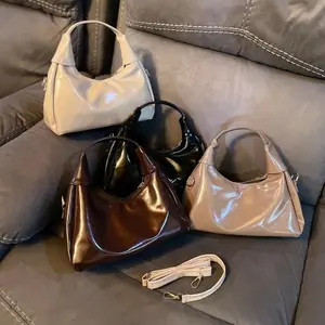 TAS SLEMPANG BOGO-TAS TANGAN WANITA -TAS JINJING WANITA-TAS KULIT GLOSY-TAS WANITA TERBARU