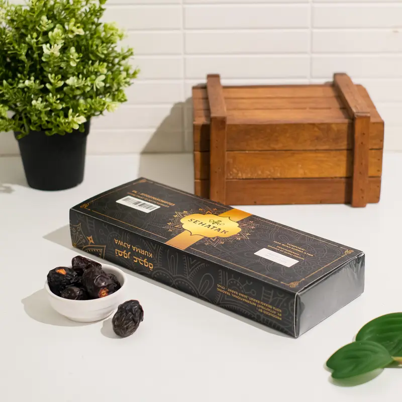 Kurma Ajwa Madinah Pack 500gr VIP Organik Alami 4
