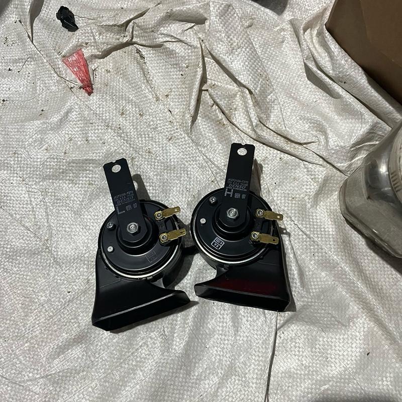Bộ 2 chiếc còi Denso chính hãng 2 giắc cho xe ô tô 12V - Phụ kiện 3