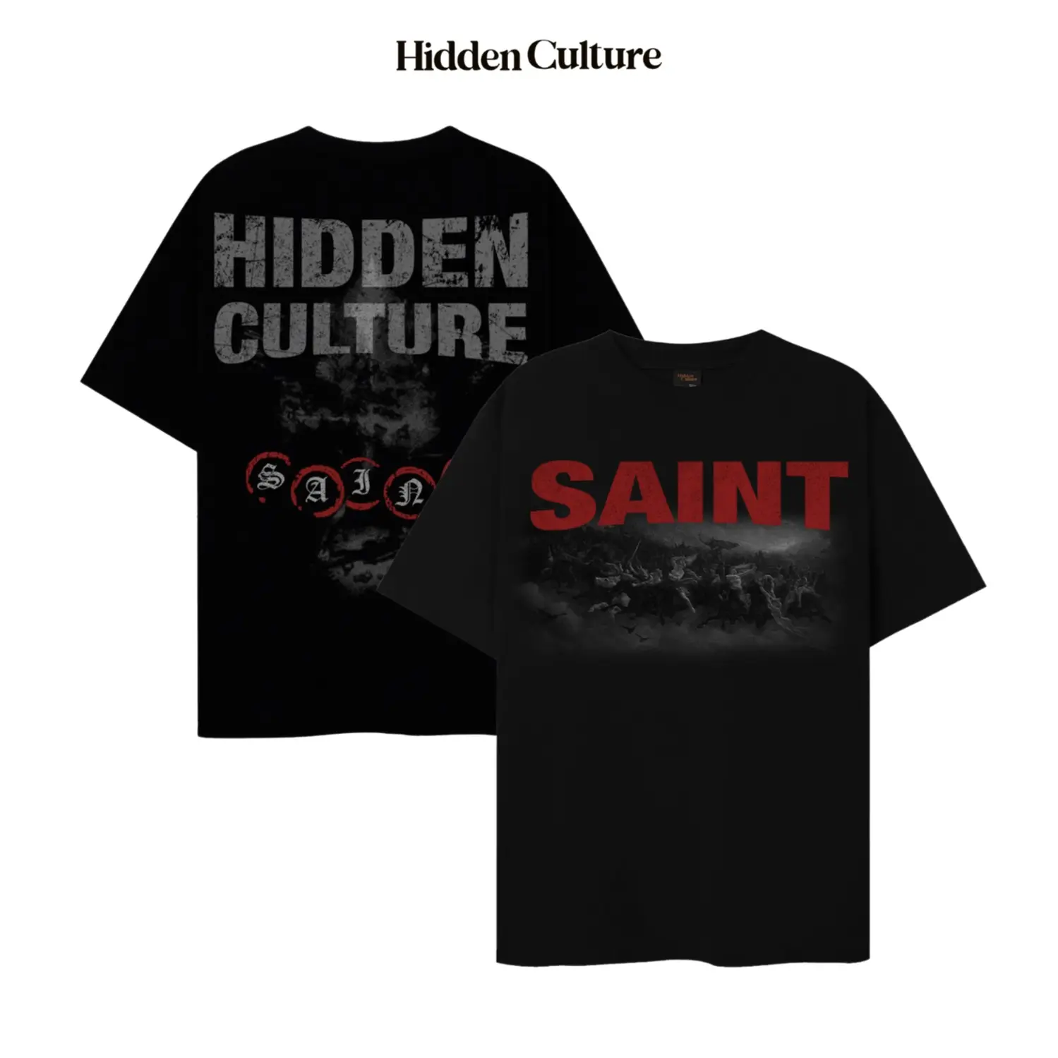 Áo thun SAINT OF FIRE - Hidden Culture Menswear