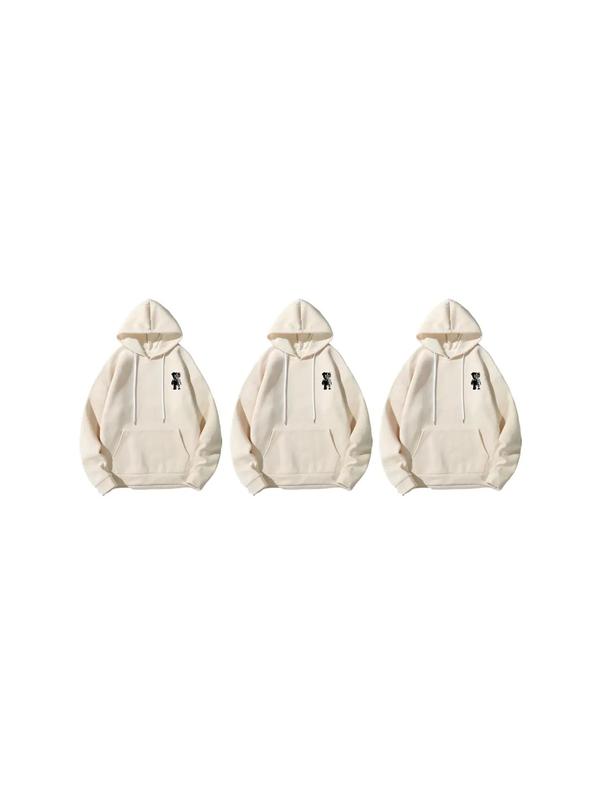 Men's Cartoon Graphic Drawstring Hoodie, Fashion Casual Pocket Drop Shoulder Sweatshirt for Daily Outdoor Wear, Men Fall & Winter Clothes, Streetwear Hoodie 2