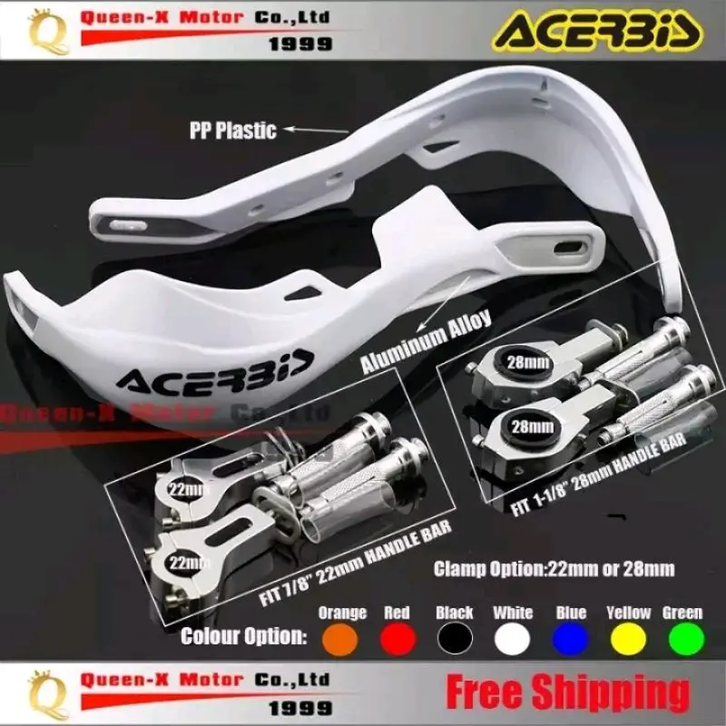 pelindung tangan motor acerbis / handguard daun acerbis universal motor