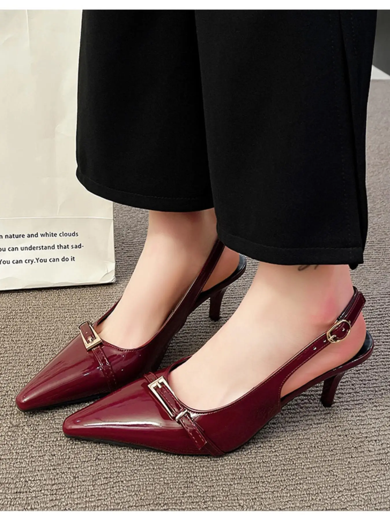 Women's Elegant Solid Color Stiletto Heels, Fashionable Pointed Toe High Heels for Party, Daily Clothing Decor for Women & Girls, Footwear