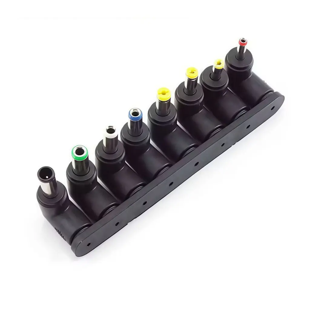 SUhiw6 DC5V DC5521 Charging Cable 8 Connectors 5.5x2.1mm  5.5x2.5mm Efficient Power
