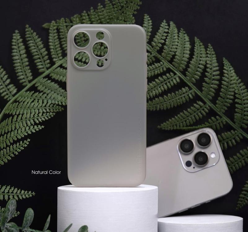 (Mm) Slim Case - Ốp lưng nhám Siêu mỏng 0.3mm cho IPhone 16Promax 16Pro 15 Promax 15 Pro 14 Promax 13Promax 12Promax Bảo vệ camera