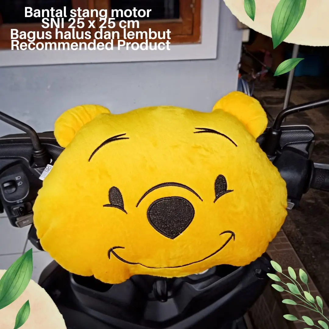 BANTAL STANG MOTOR MATIC KARAKTER HALUS LEMBUT