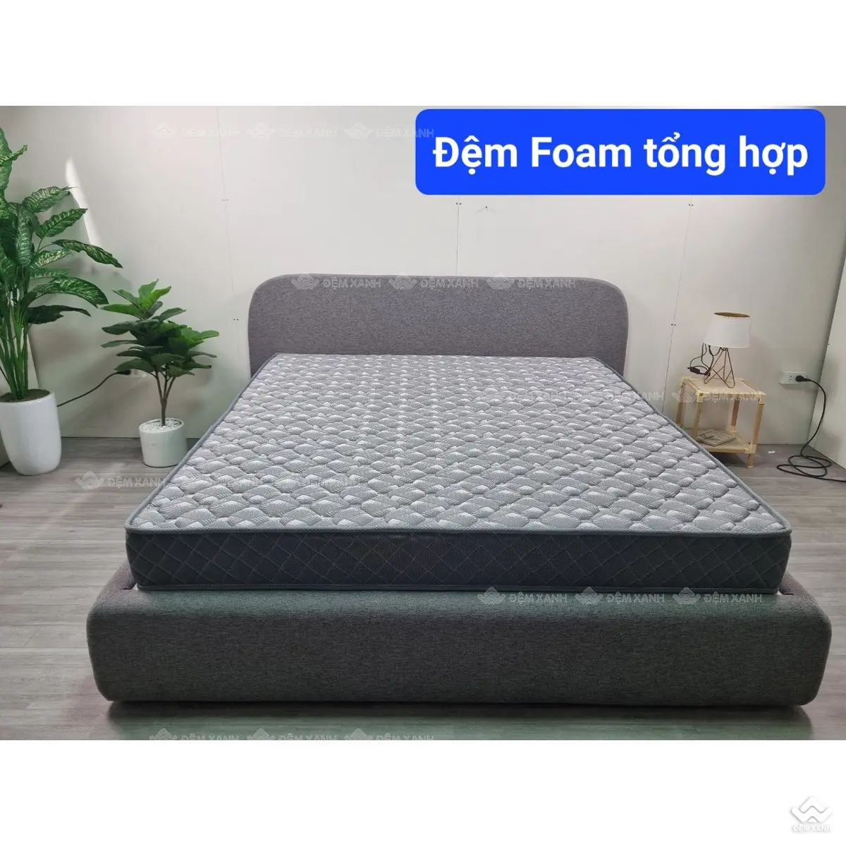 Đệm cao su tổng hợp Elan gập 2