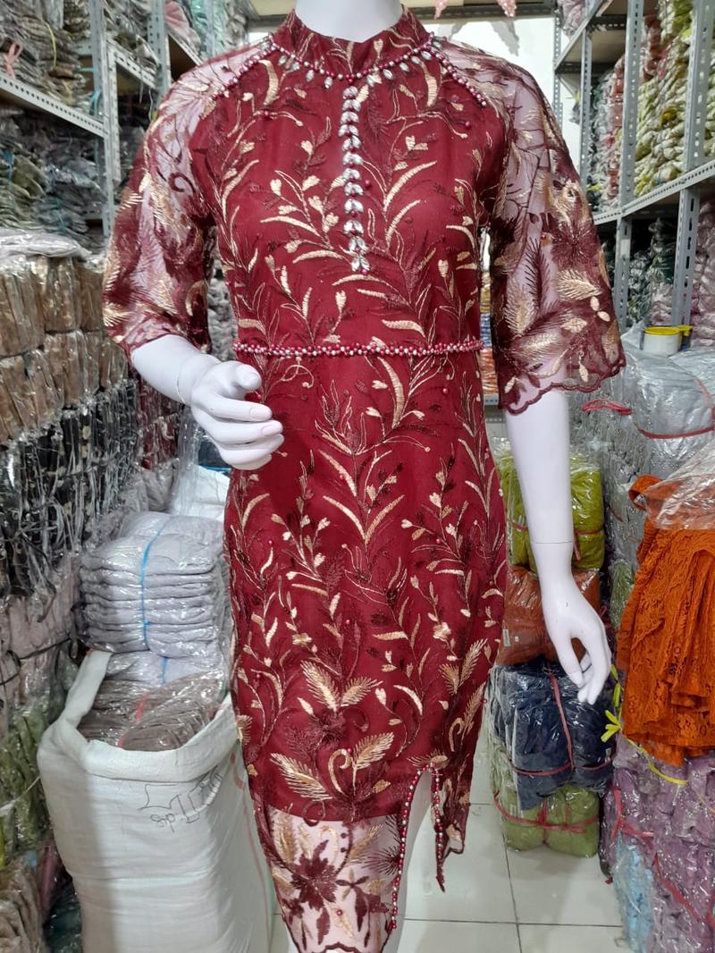 Product Introduction of Dress Terbaru Viory Payet Natal 2023 Dress Jumbo LD 120/Dress/Dress Kondangan/Dress Simpel Elegan/Dress Kondangan Elegan/Dress Wanita Gereja/HafisOlshop 7