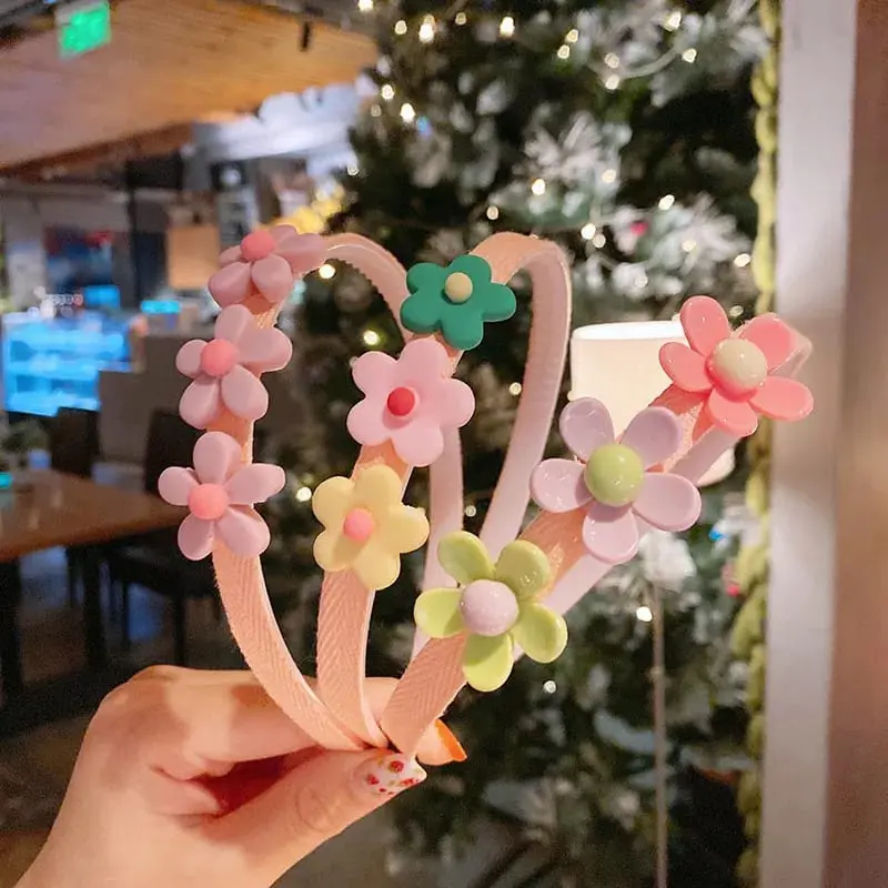 Bando Karakter Anak Perempuan Korean Style Fashion Motif Kartun