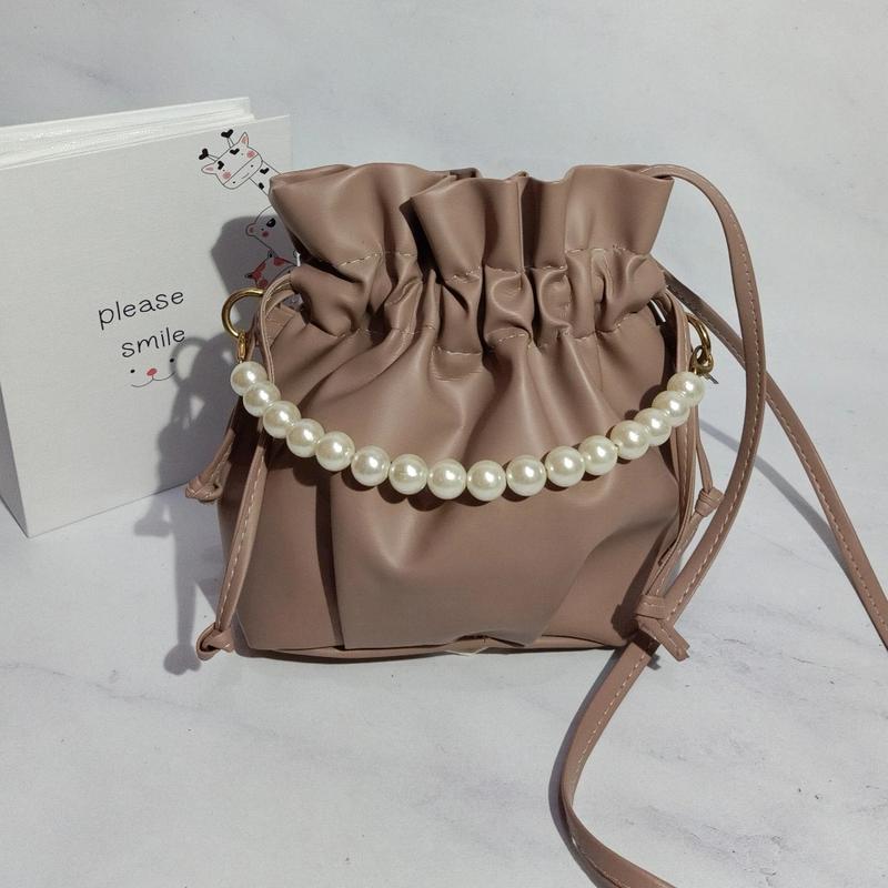 pouch pearl serut- tas wanita selempang Polos 3