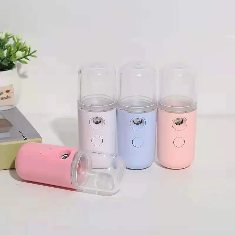 แบบหลอดใสขนาด30ml เครื่องพ่นไอน้ำ น้ำแร่ ช่วยให้ผิวหน้าชุ่มชื่น
