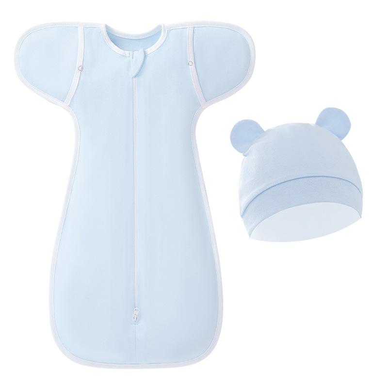 Newborn swaddling baby sleeping bag delivery room swaddling towel baby sleeping bag 6